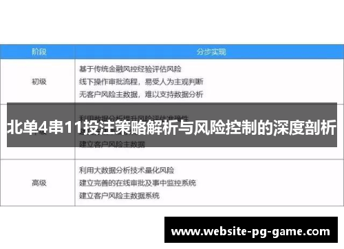 北单4串11投注策略解析与风险控制的深度剖析