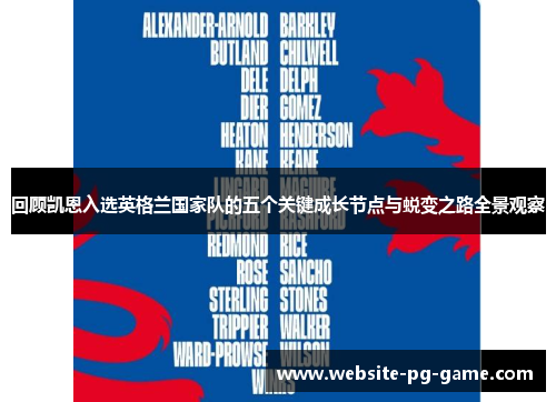 回顾凯恩入选英格兰国家队的五个关键成长节点与蜕变之路全景观察