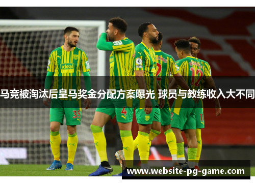 马竞被淘汰后皇马奖金分配方案曝光 球员与教练收入大不同